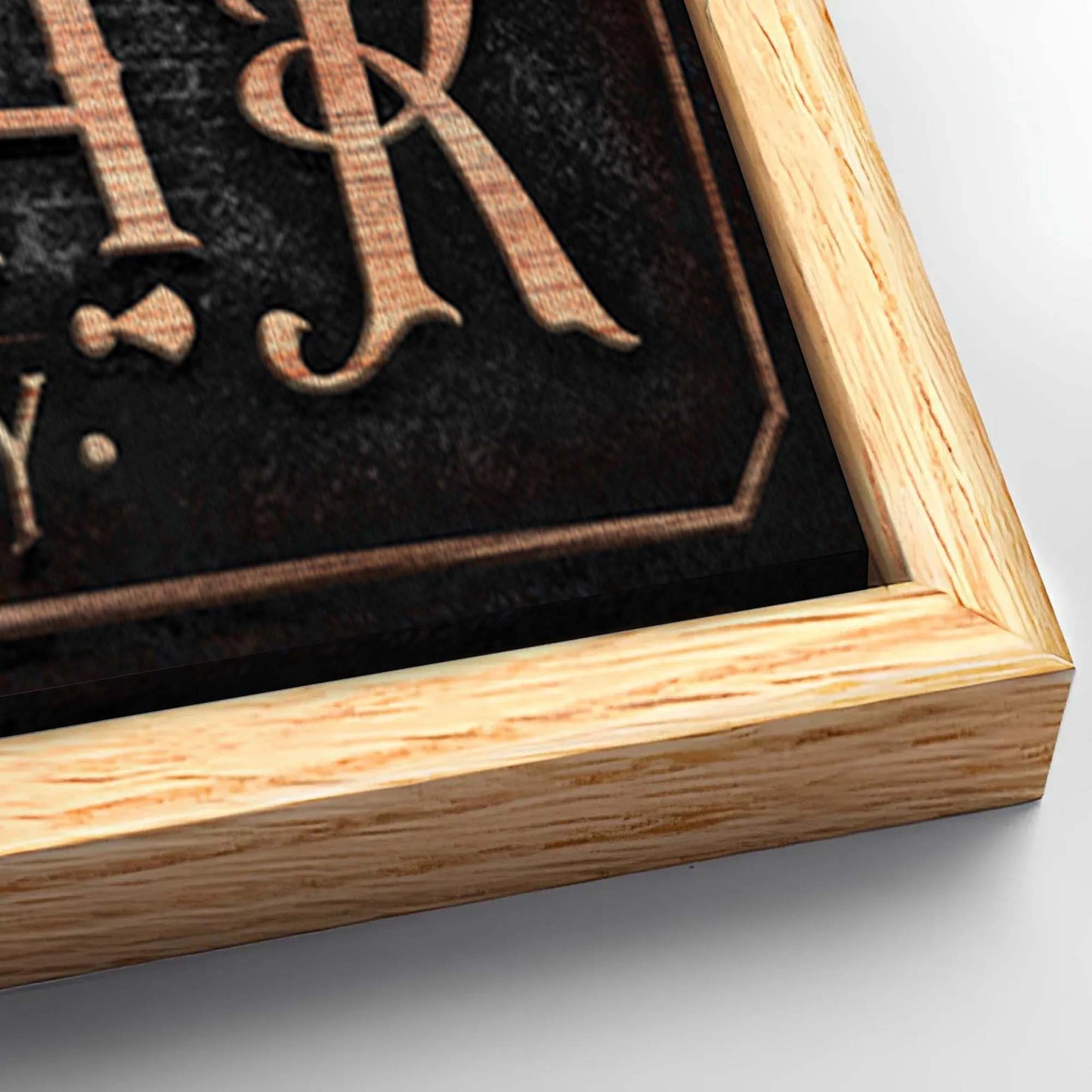 Save 33% When You Add A Frame To Your 20x10 Personalized Coffee Bar Sign V Canvas Now