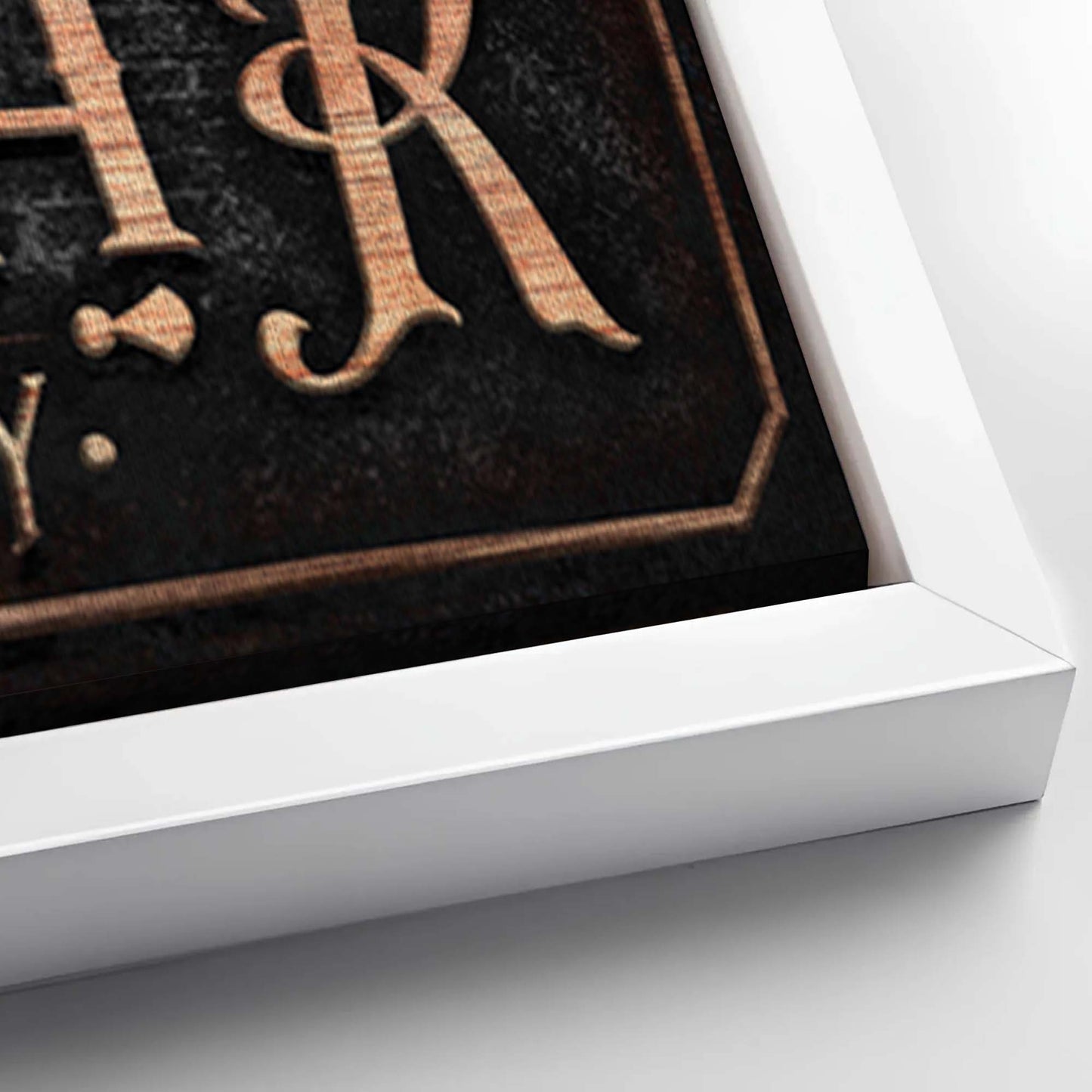 Save 33% When You Add A Frame To Your 20x10 Personalized Coffee Bar Sign V Canvas Now