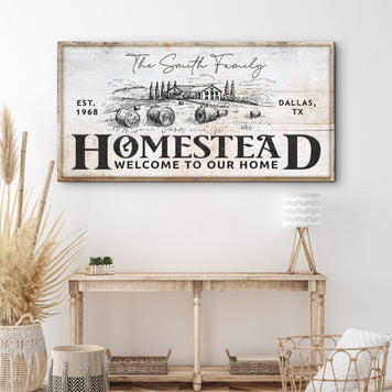 Vintage Homestead Sign IV