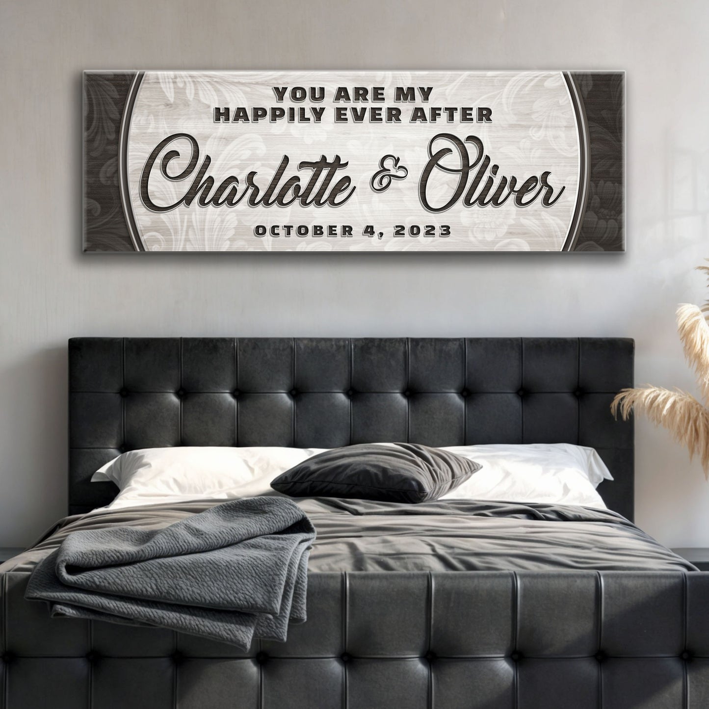 Personalized Happily Ever After Couple Sign III