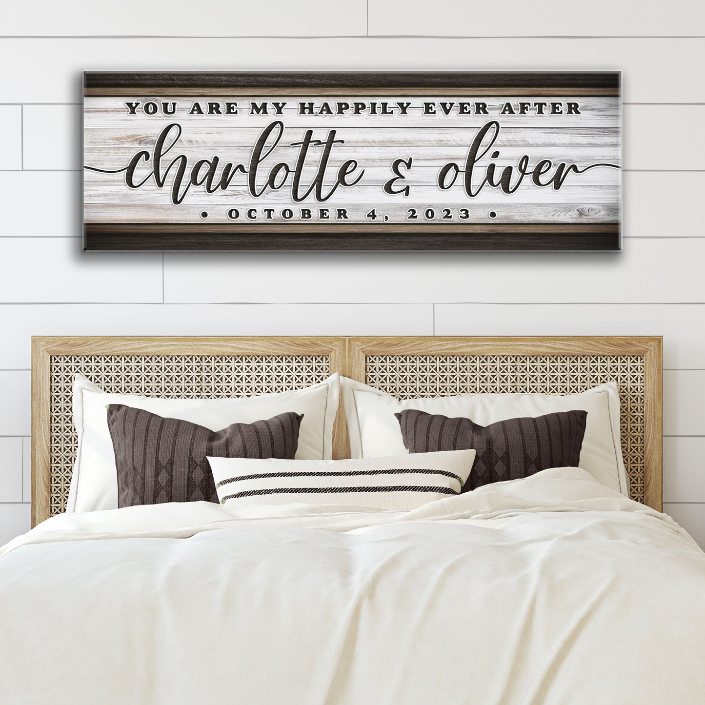 Personalized Happily Ever After Couple Sign II