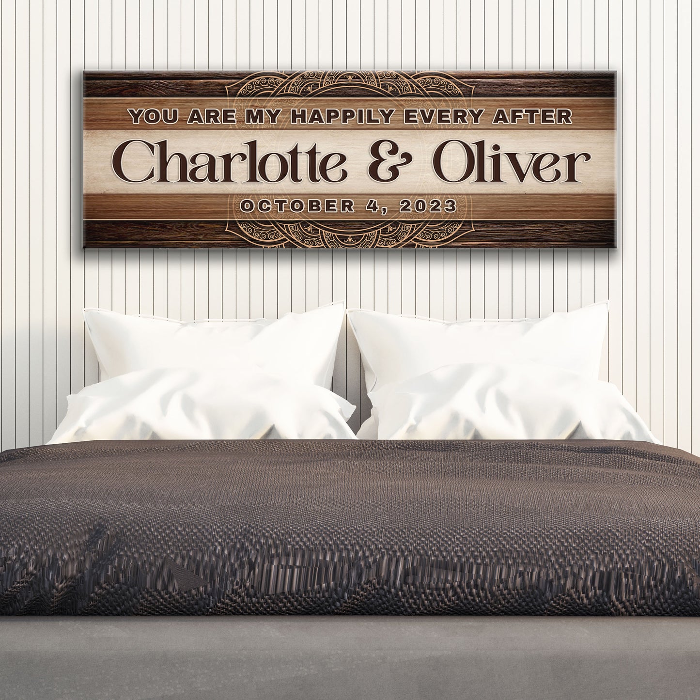 Personalized Happily Ever After Couple Sign IV