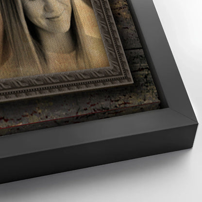 Save 33% When You Add A Frame To Your 36x24 Personalized God Saw You Getting Tired Memorial Sign Canvas Now