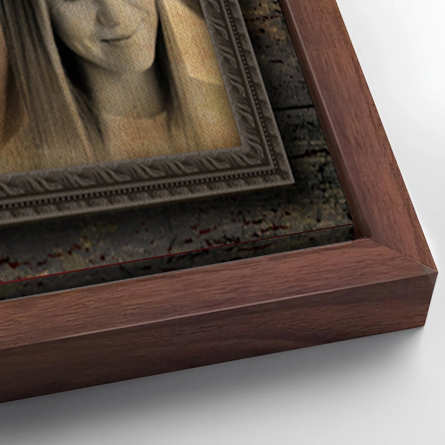 Save 33% When You Add A Frame To Your 24x16 Personalized God Saw You Getting Tired Memorial Sign Canvas Now