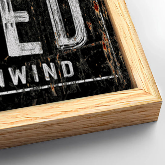 Save 33% When You Add A Frame To Your 20x10 Personalized She Shed Sign IX Canvas Now