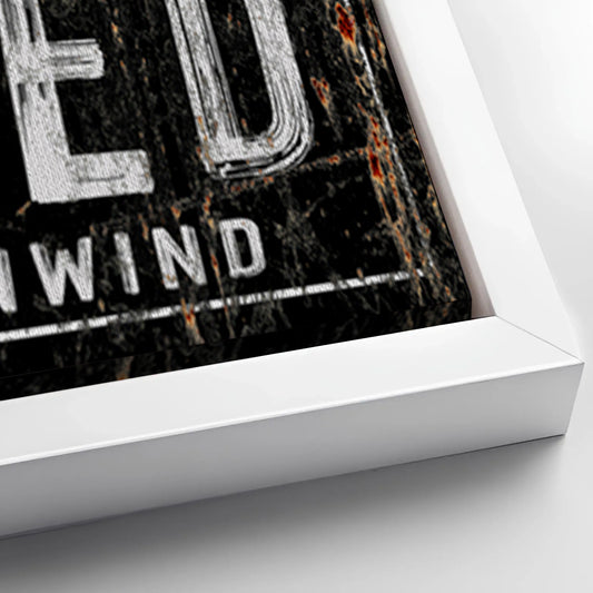 Save 33% When You Add A Frame To Your 48x24 Personalized She Shed Sign IX Canvas Now