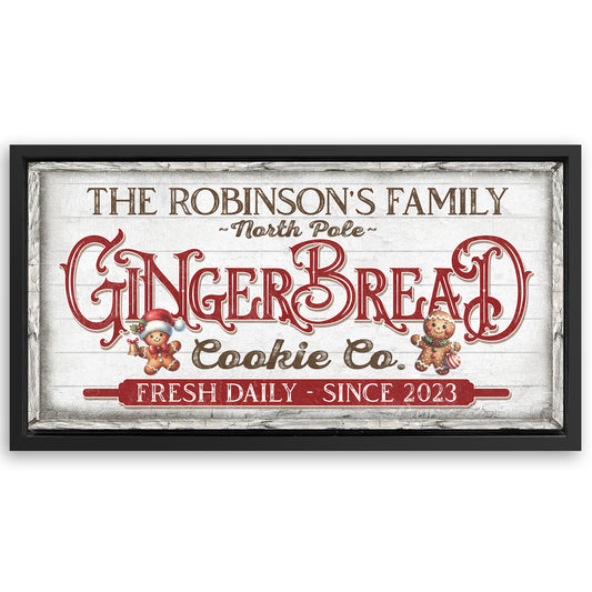 Save 33% When You Add A Frame To Your 20x10 Classic Bakery Sign Canvas Now