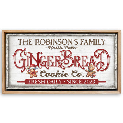 Save 33% When You Add A Frame To Your 48x24 Classic Bakery Sign Canvas Now