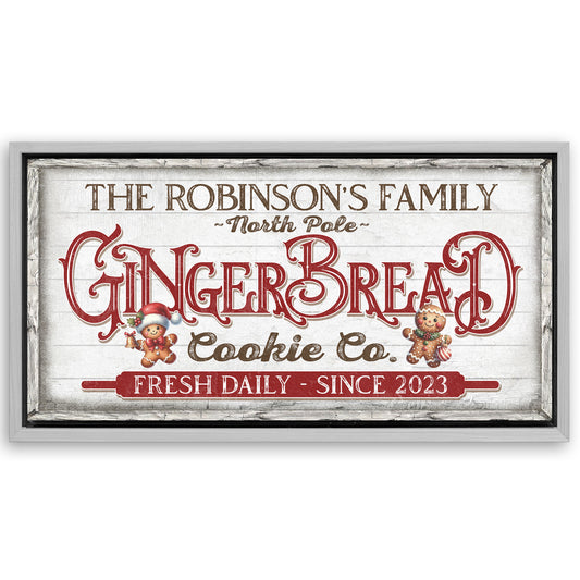 Save 33% When You Add A Frame To Your 48x24 Classic Bakery Sign Canvas Now