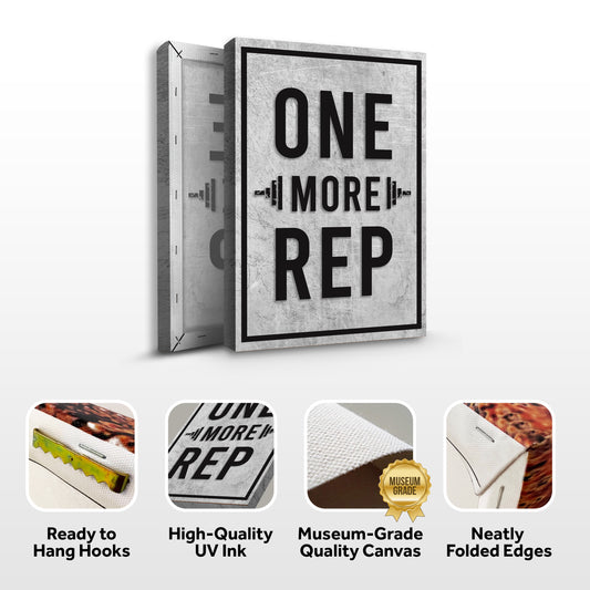 One More Rep Sign