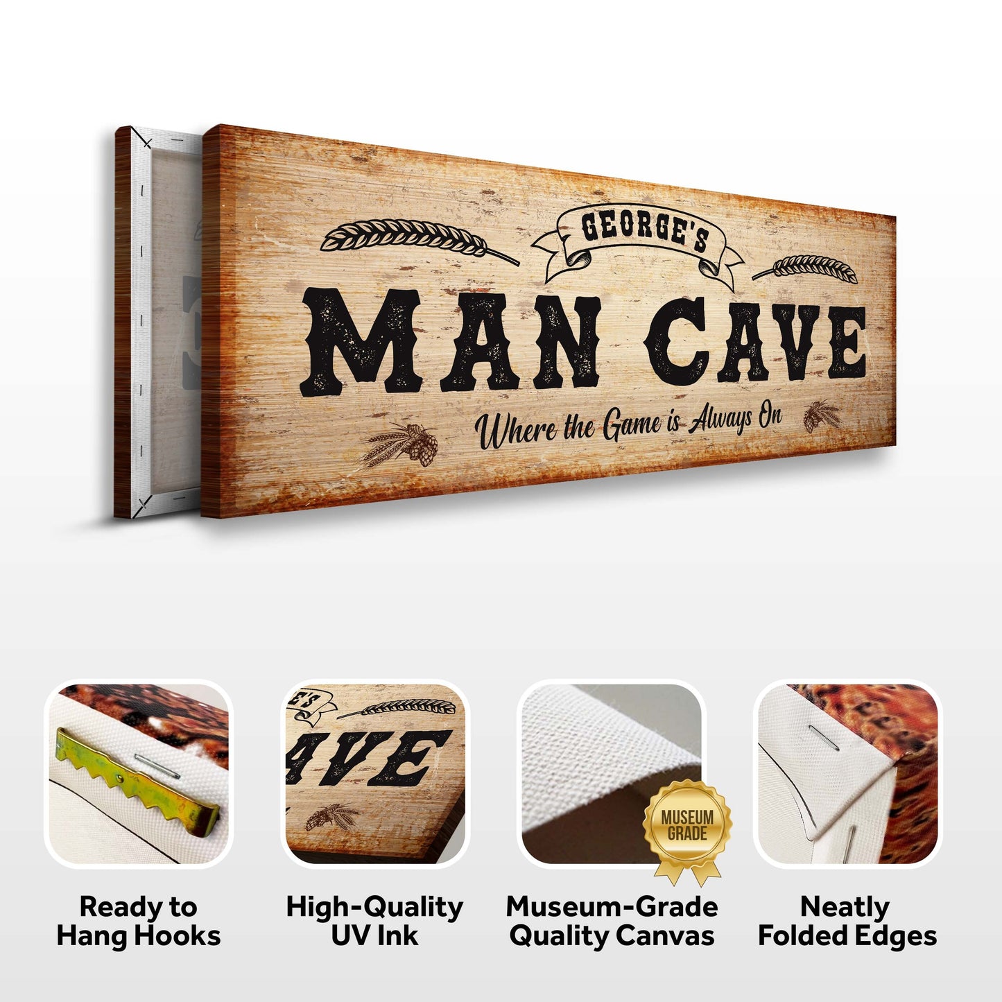 Man Cave Sign II (Free Shipping)