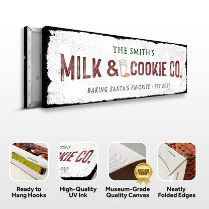 Milk & Cookie Co. Sign