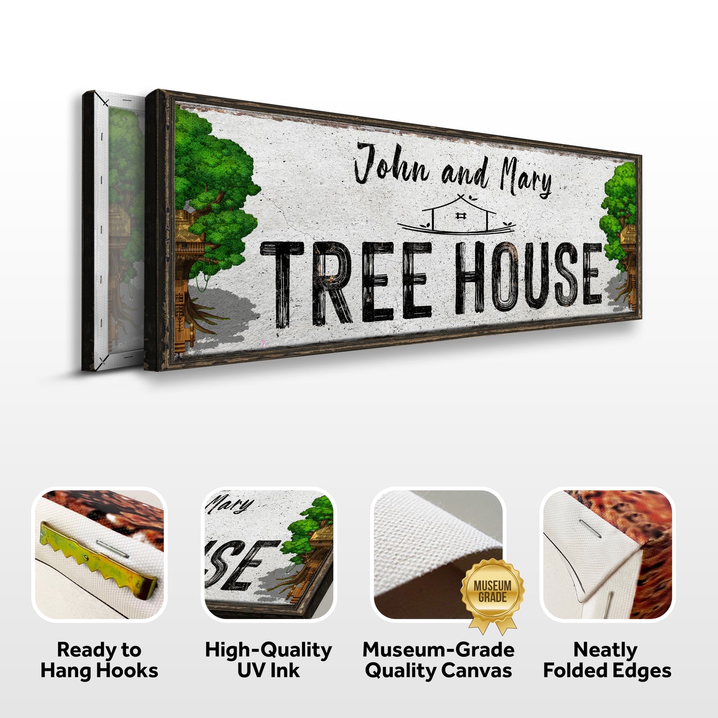 Tree House Name Sign