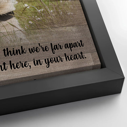 Save 33% When You Add A Frame To Your 18x12 Colored Pet Memorial Sign Canvas Now