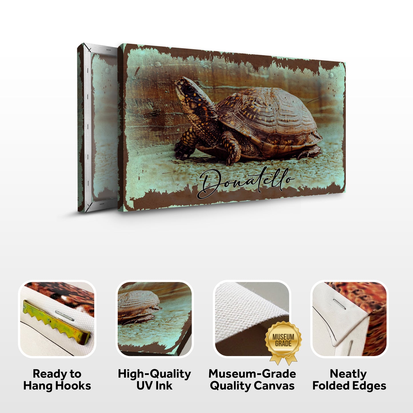 Turtle Rustic Sign
