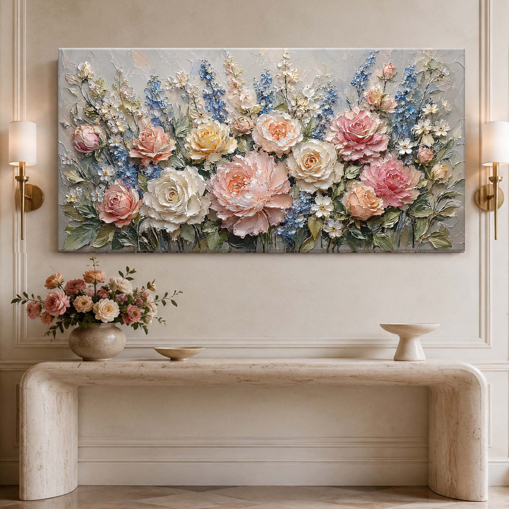 Pastel Bloom Garden