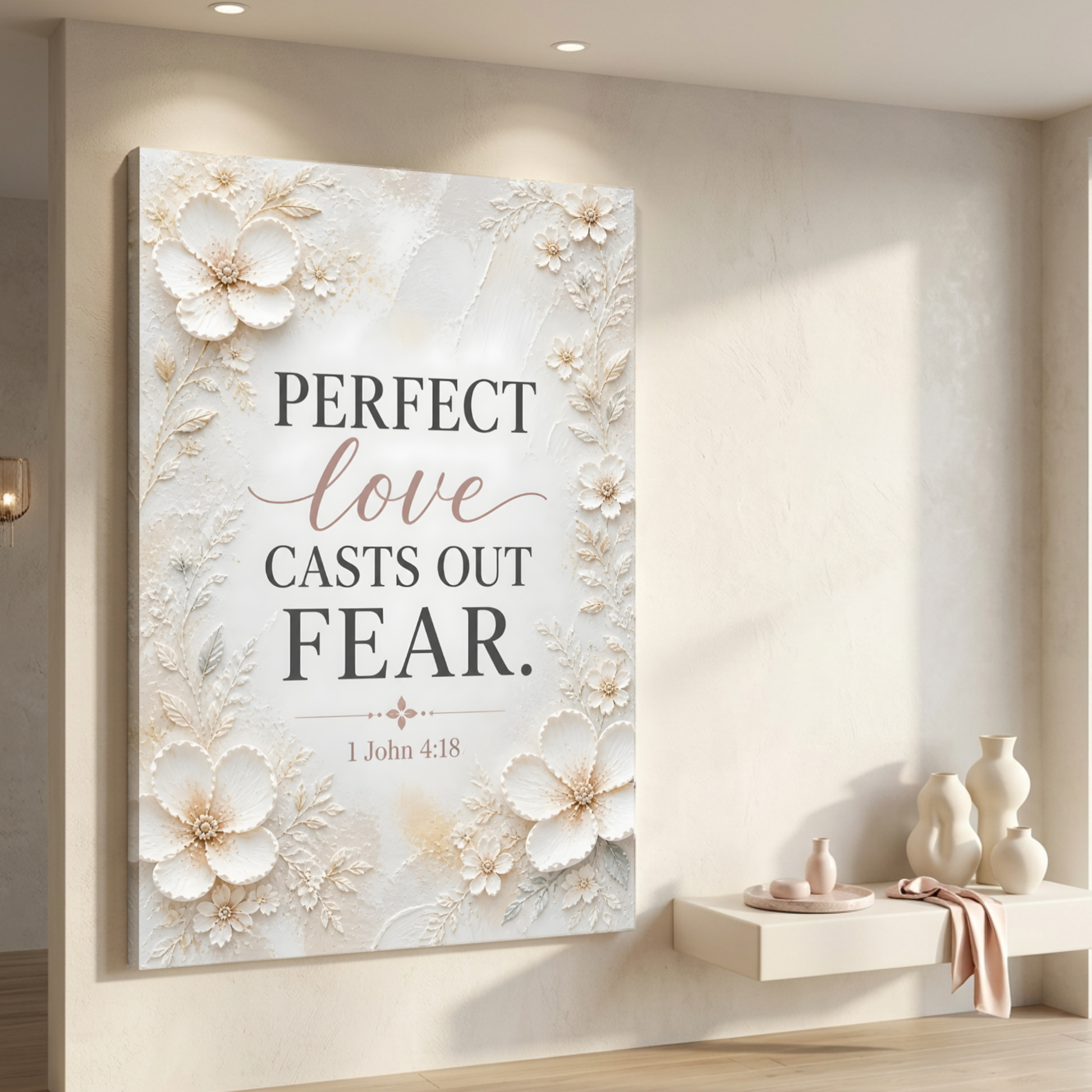 Perfect Love Casts Out Fear – 1 John 4:18