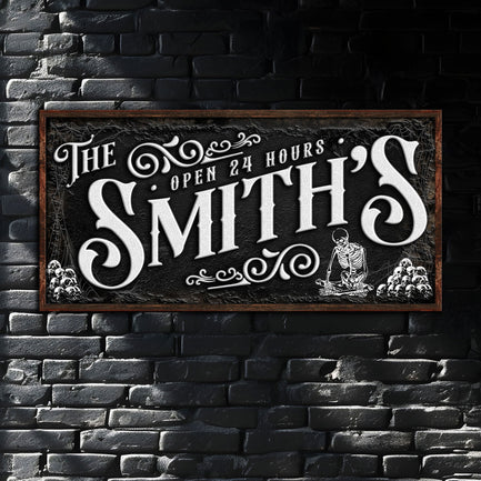 Personalized Gothic Sign II - Image by Tailored Canvases