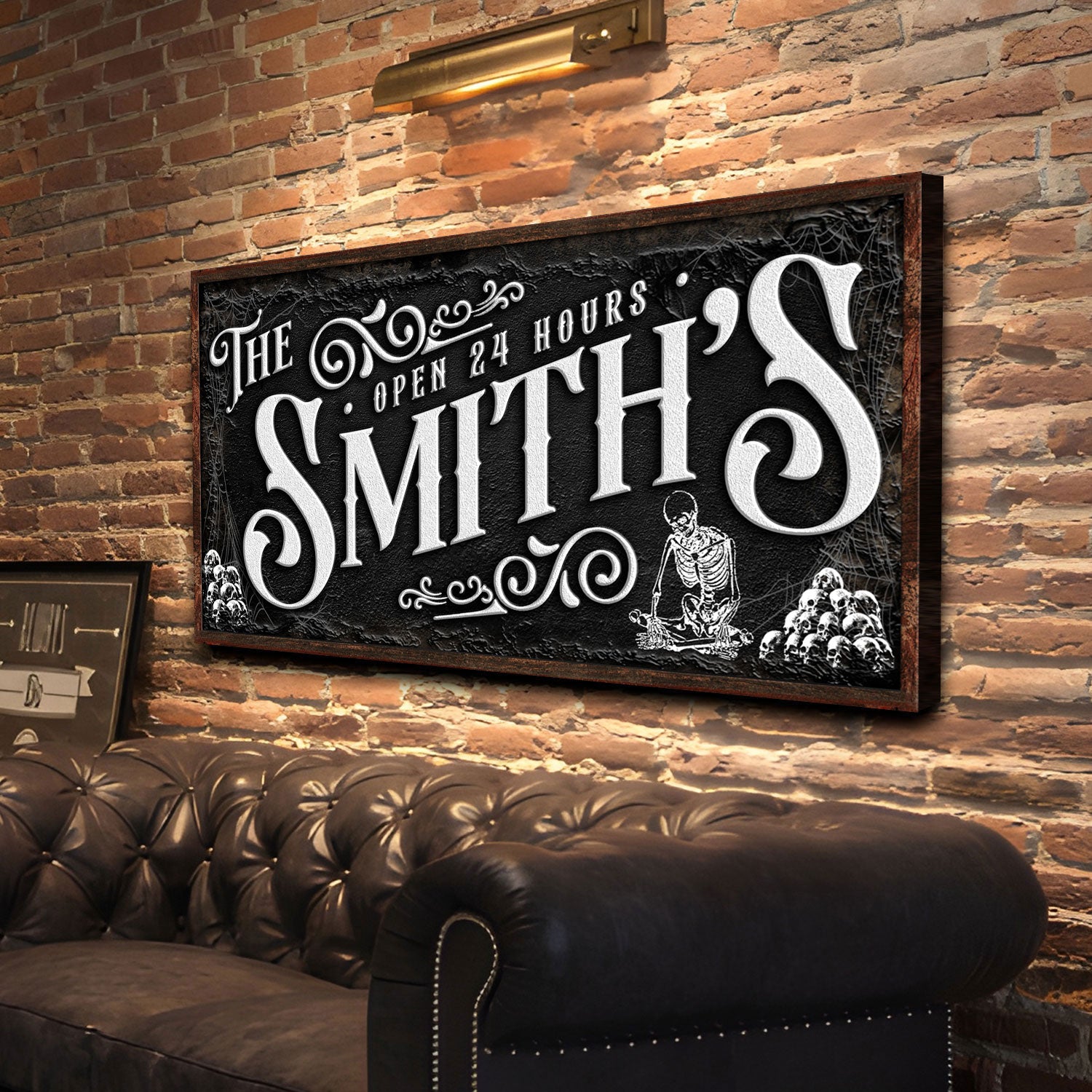 Personalized Gothic Sign II  Style 2 - Image by Tailored Canvases