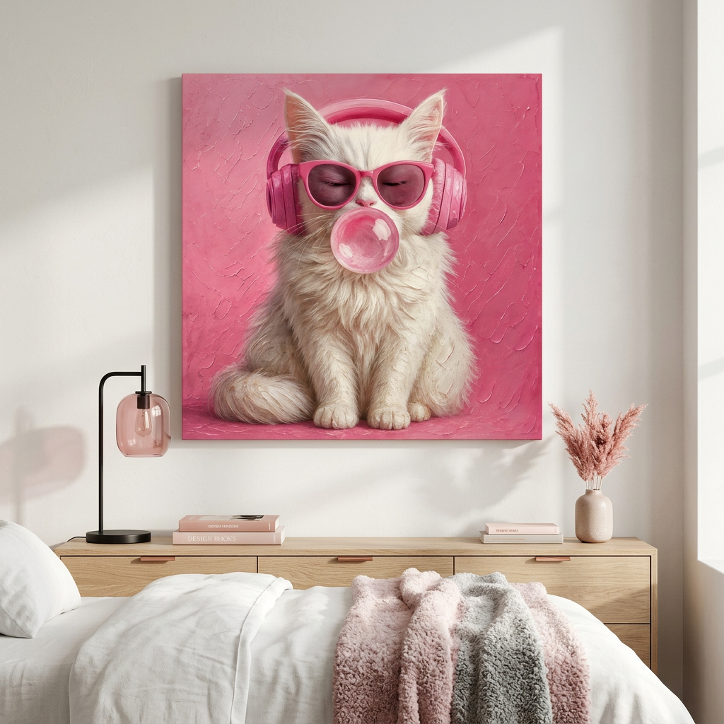 Pink Cool Cat Pop