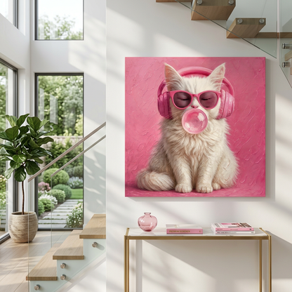 Pink Cool Cat Pop