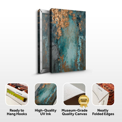 Rust and Reverie Abstract Wall Art I