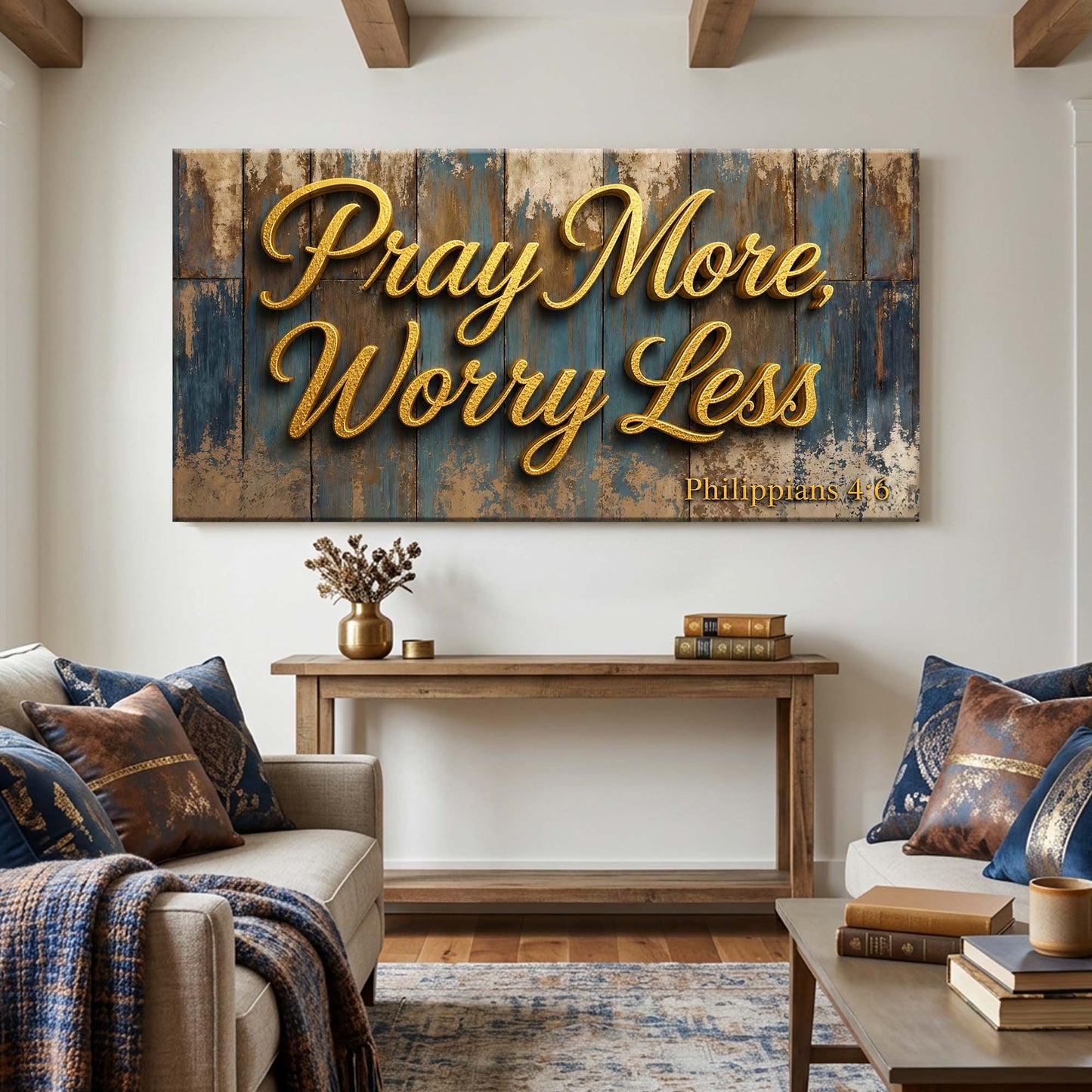 Pray More, Worry Less – Philippians 4:6