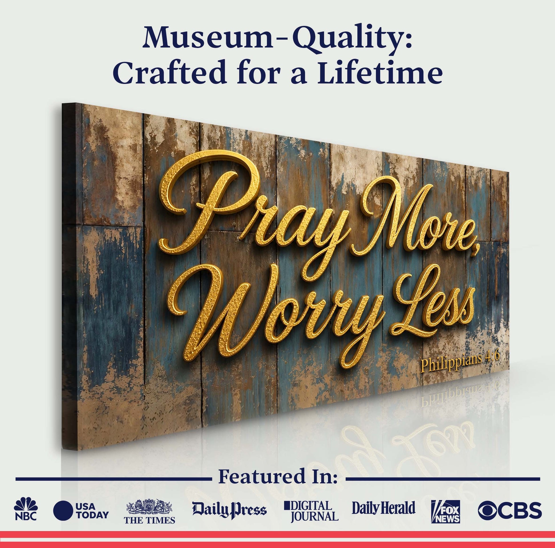 Pray More, Worry Less – Philippians 4:6