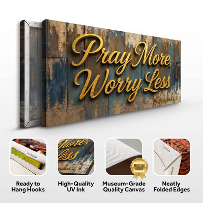Pray More, Worry Less – Philippians 4:6