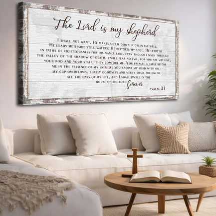 Psalm 23 - The Lord Is My Shepherd Sign III