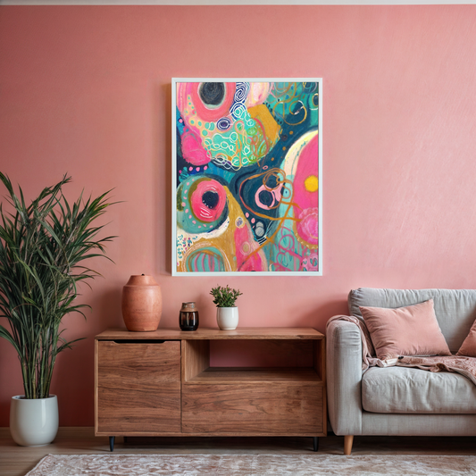 Canvas Print: "Psychedelic Rhapsody"