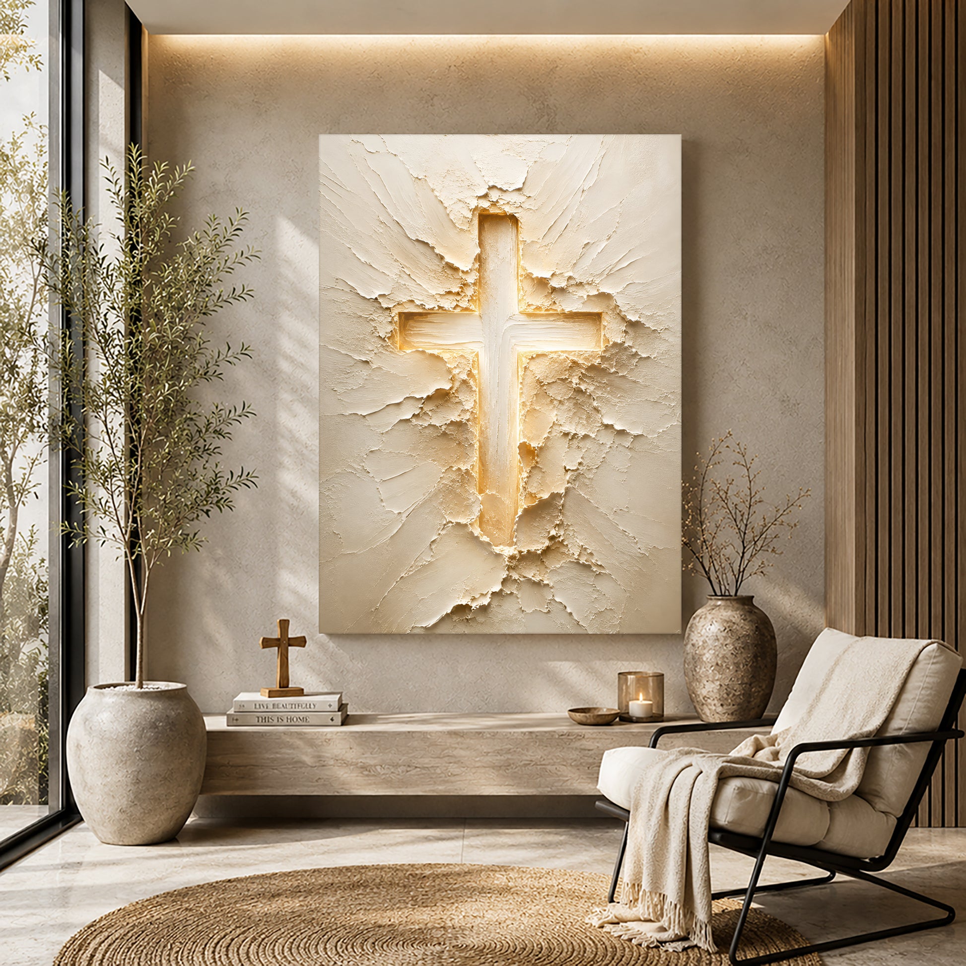 Radiant Faith Cross