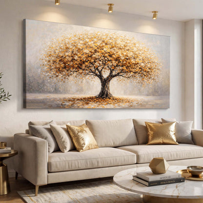 Radiant Golden Tree
