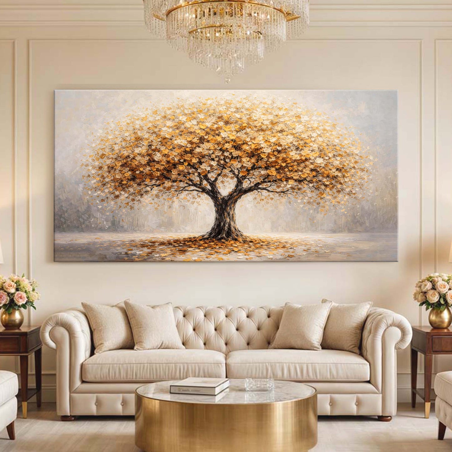 Radiant Golden Tree