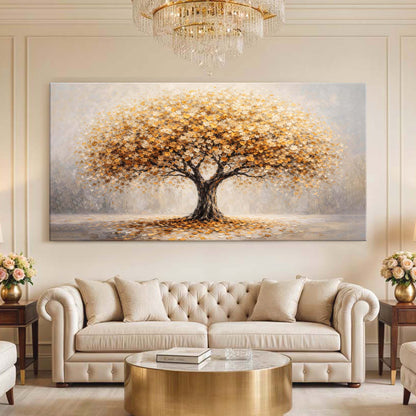 Radiant Golden Tree