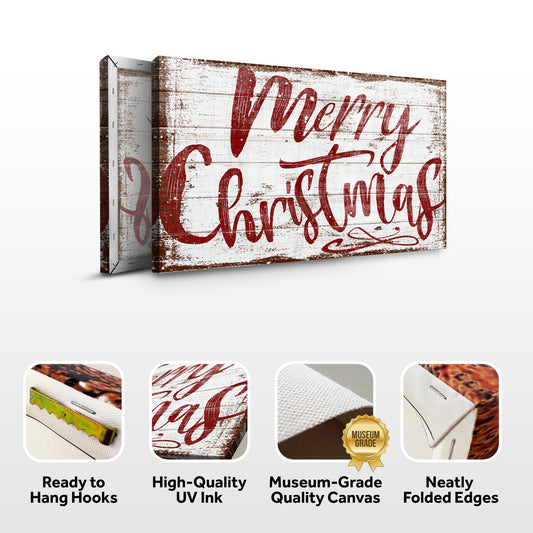 Merry Christmas Sign IX - Image by Tailored Canvases