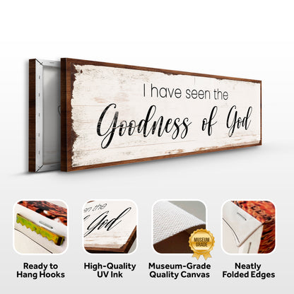 Goodness Of God Wall Sign