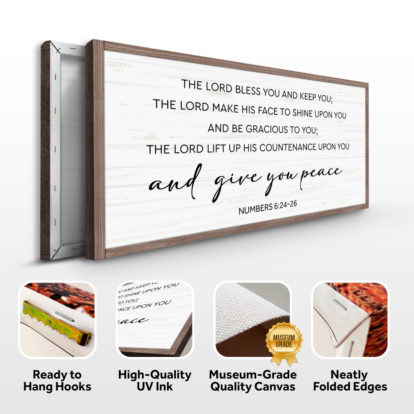 The Lord Bless You and Keep You Wall Sign
