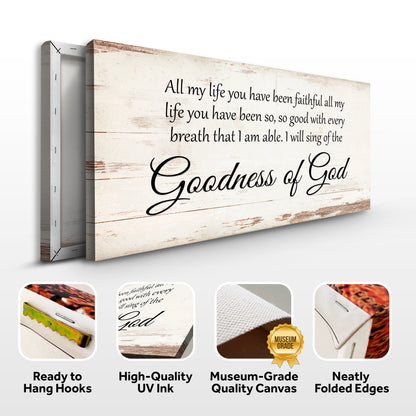 Goodness of God Faith Sign V