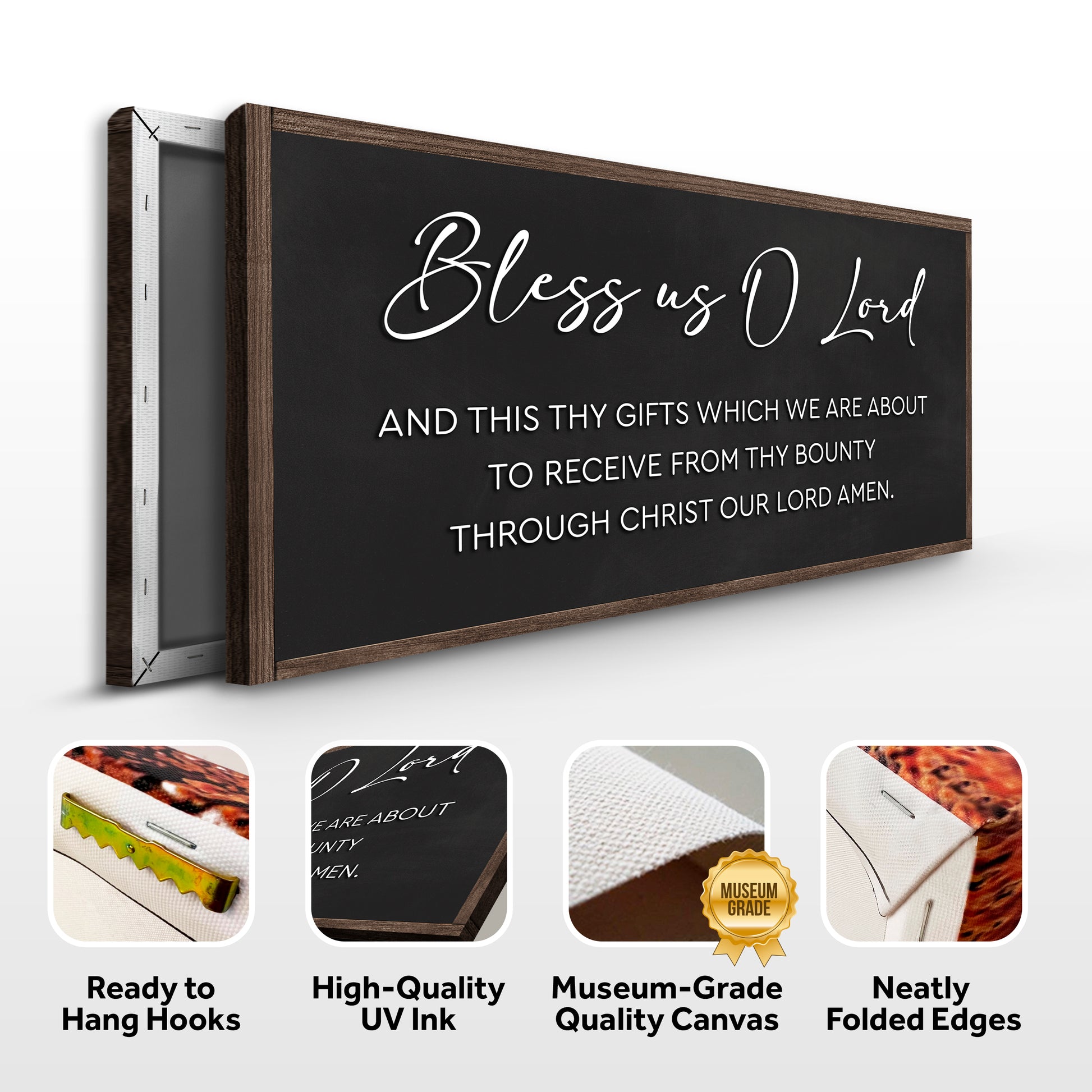Rustic Wooden Blessing Wall Sign