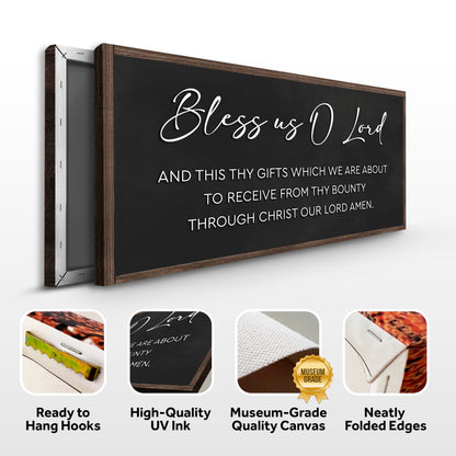 Rustic Wooden Blessing Wall Sign