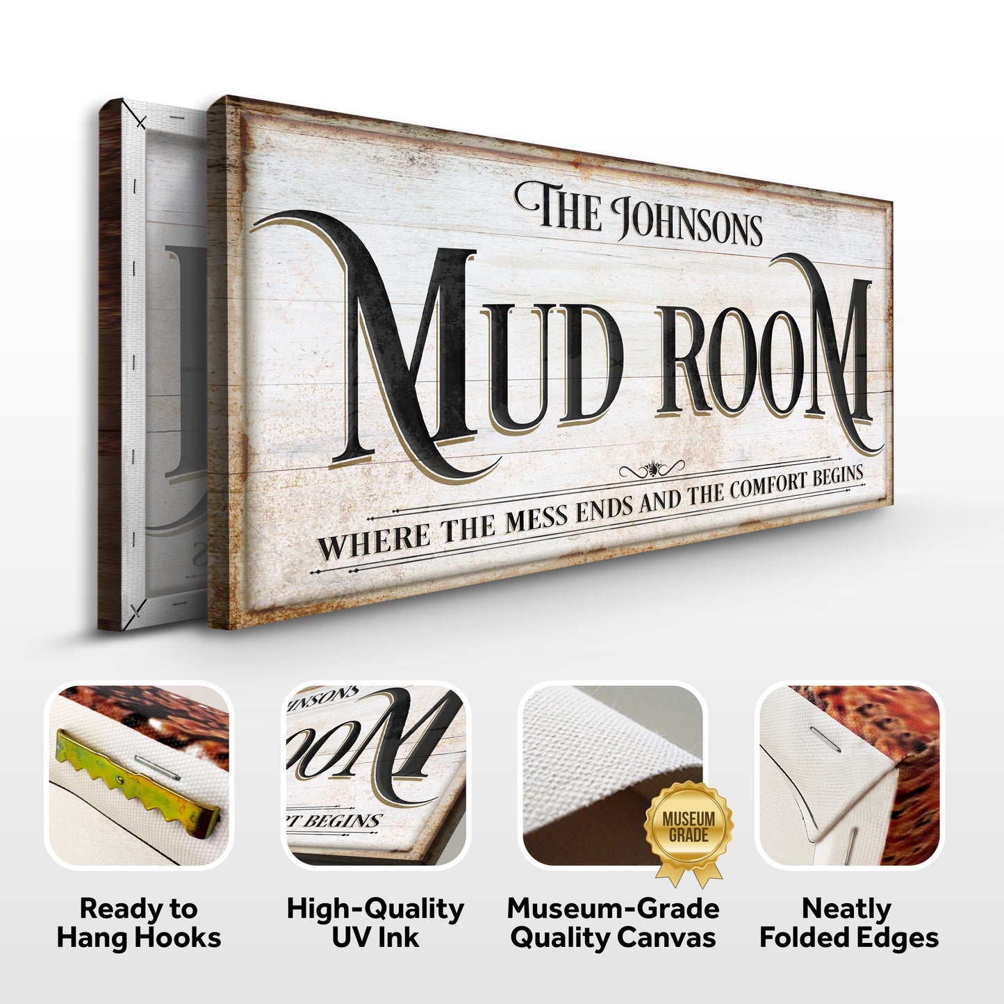 Personalized Mud Room Sign