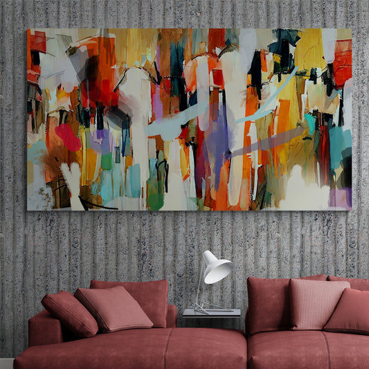 Canvas Print: "Resonant Hues"