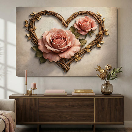 Elegant Rose Rustic
