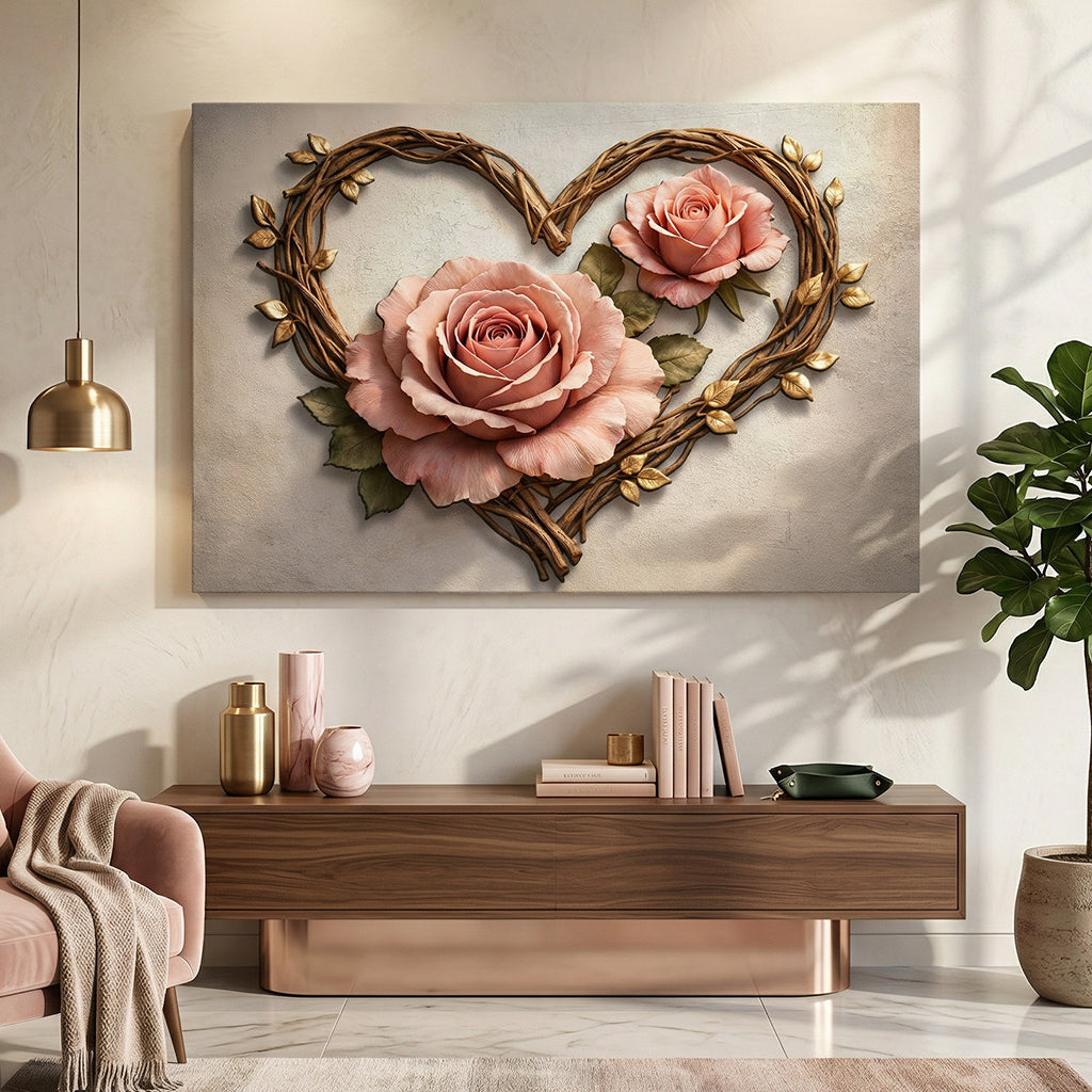 Elegant Rose Rustic