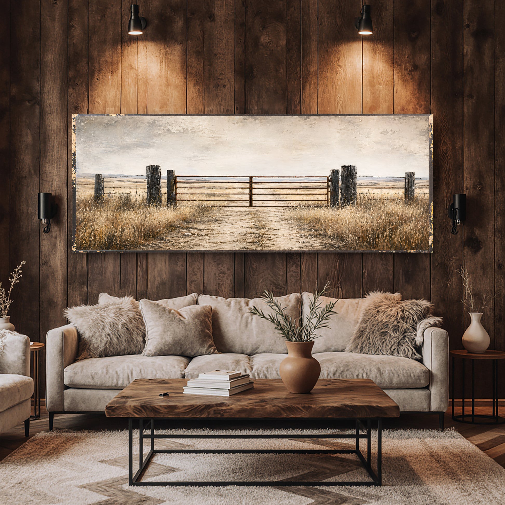 Rustic Ranch Gate