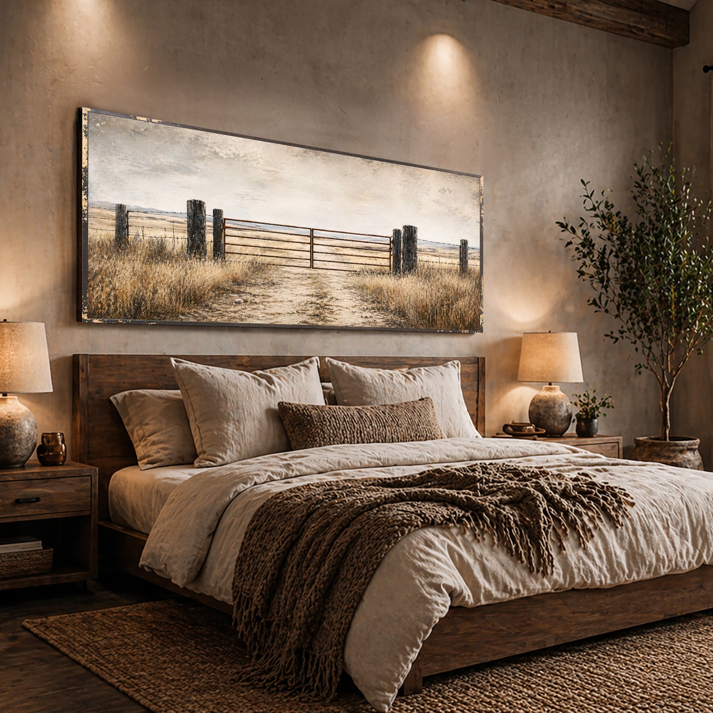Rustic Ranch Gate