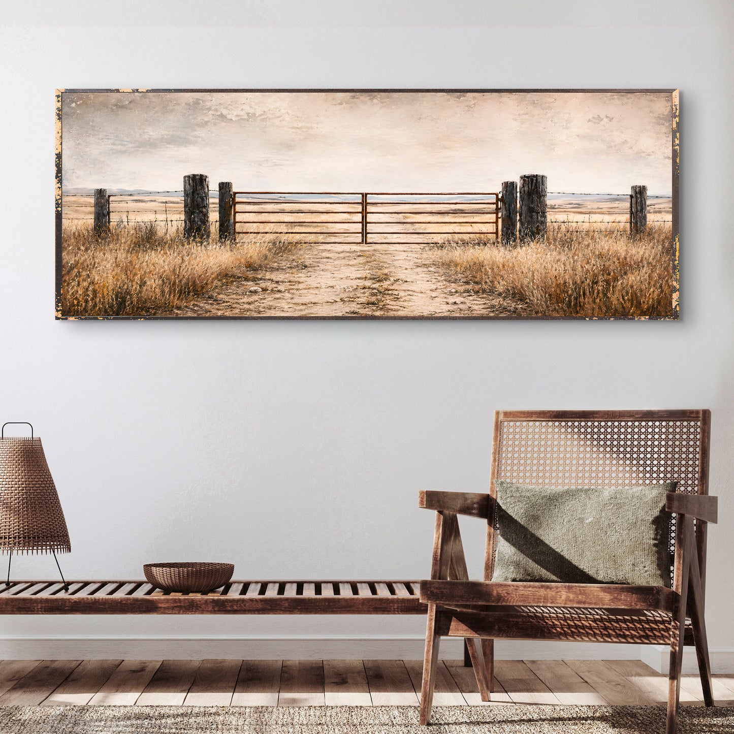 Rustic Ranch Gate