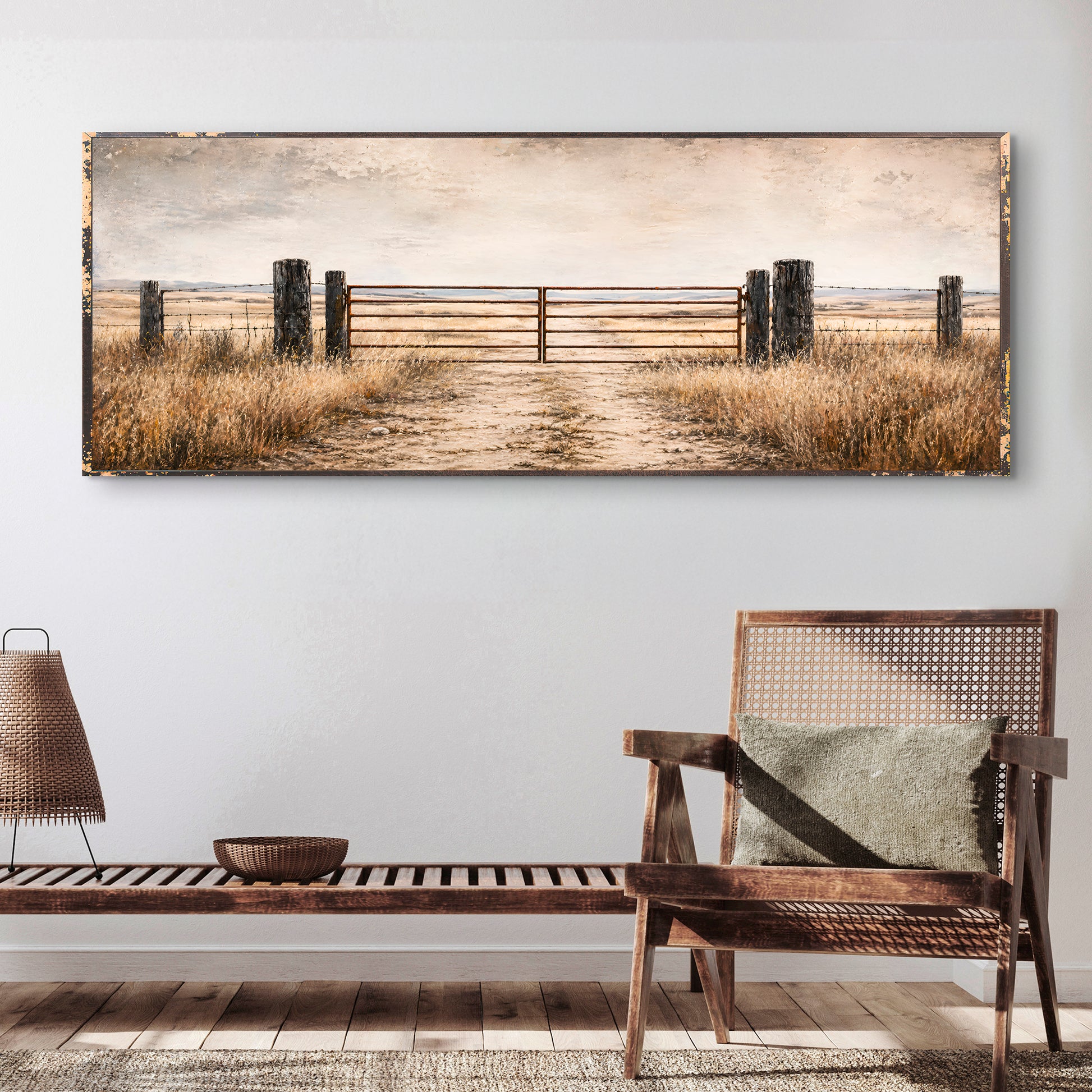 Rustic Ranch Gate
