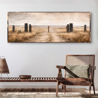 Rustic Ranch Gate